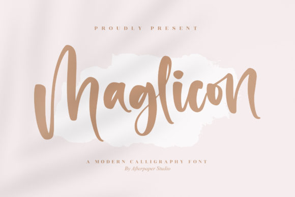 Maglicon Font Poster 1