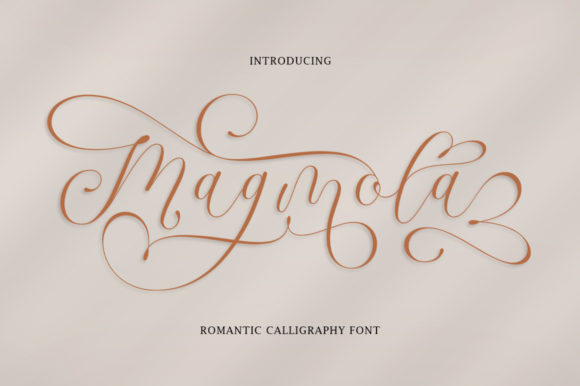 Magmola Font Poster 1