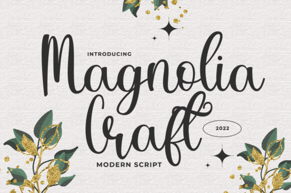 Magnolia Craft Font