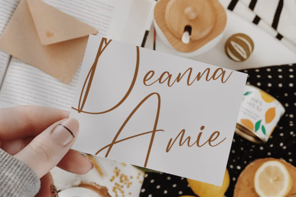 Magnolia Delmonte Font Poster 2