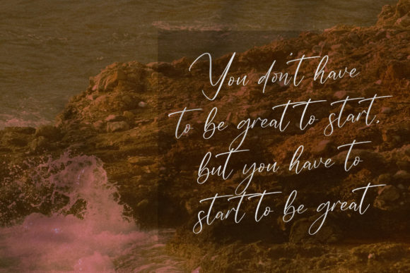 Magnolia Delmonte Font Poster 3
