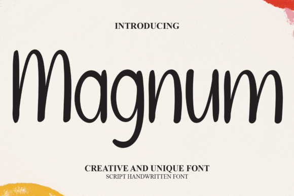 Magnum Font Poster 1