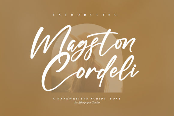 Magston Cordeli Font Poster 1