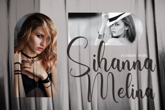 Makaila Ashlyn Font Poster 2