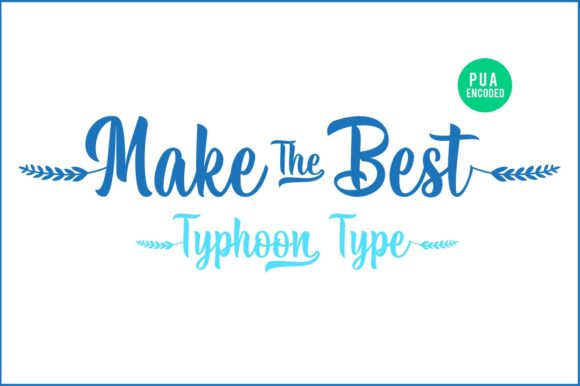 Make the Best Font Poster 1