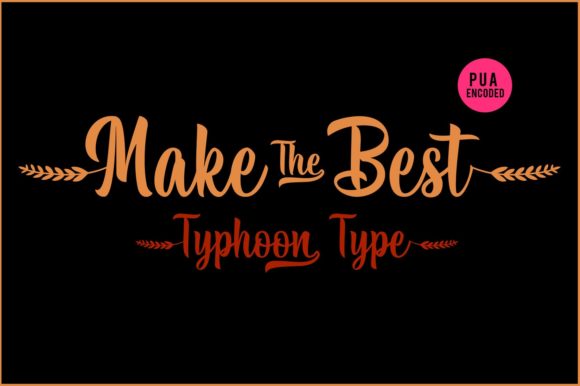 Make the Best Font Poster 2