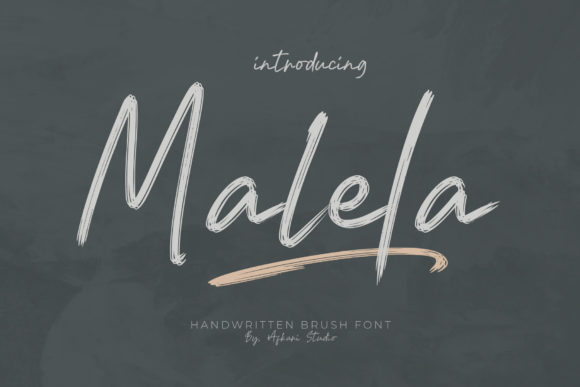 Malela Font Poster 1
