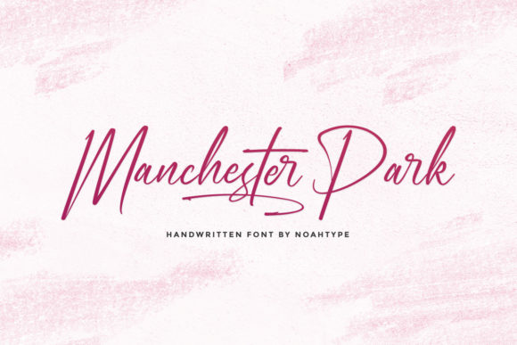 Manchester Park Font Poster 1