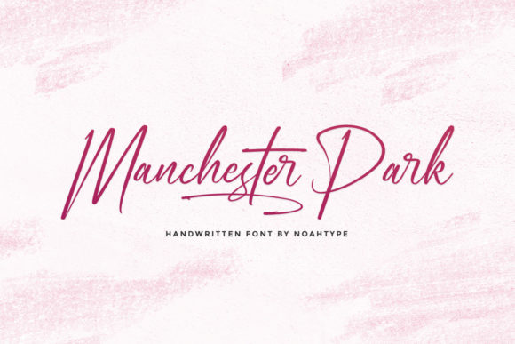 Manchester Park Font Poster 1