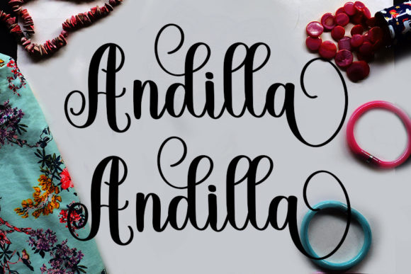 Mandala Font Poster 3