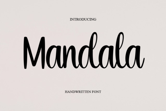 Mandala Font