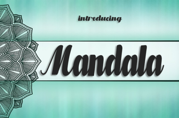 Mandala Font