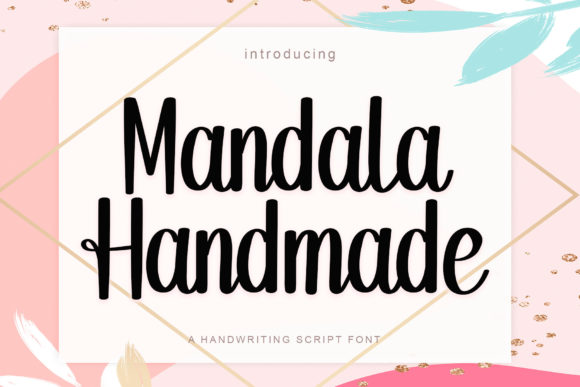 Mandala Handmade Font