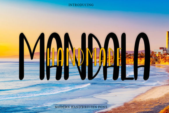 Mandala Handmade Font