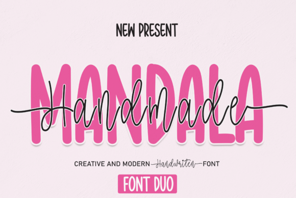 Mandala Handmade Font