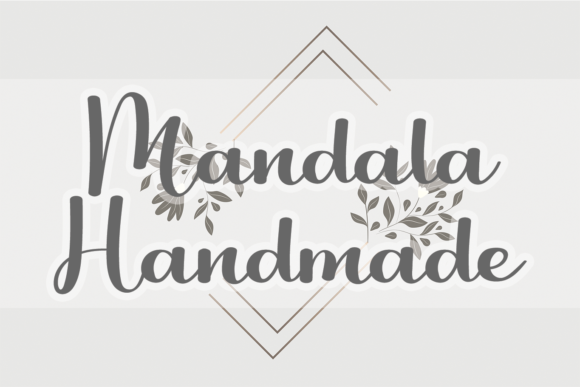 Mandala Handmade Font