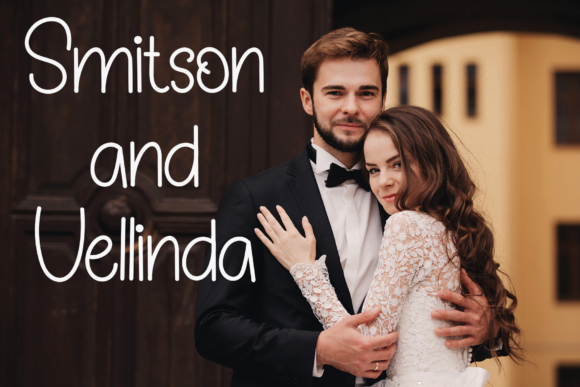 Mandala Wedding Font Poster 3