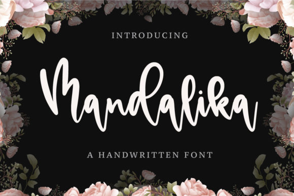 Mandalika Font Poster 1