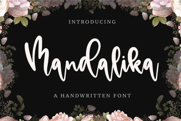Mandalika Font Mandalika Font Poster 1