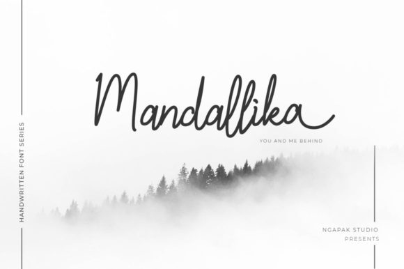 Mandallika Font Poster 1