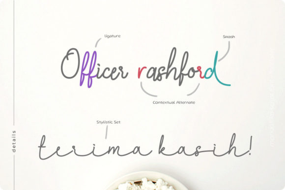Mandallika Font Poster 8