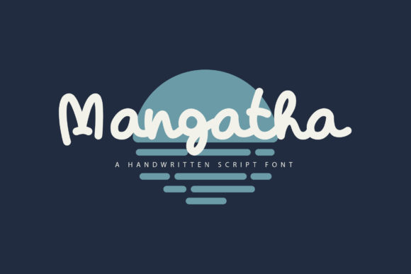 Mangatha Font Poster 1