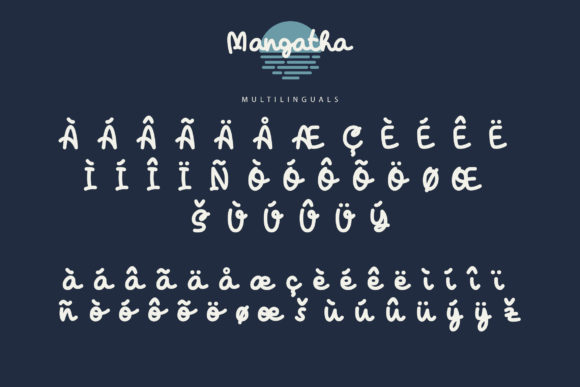 Mangatha Font Poster 11