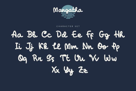 Mangatha Font Poster 8