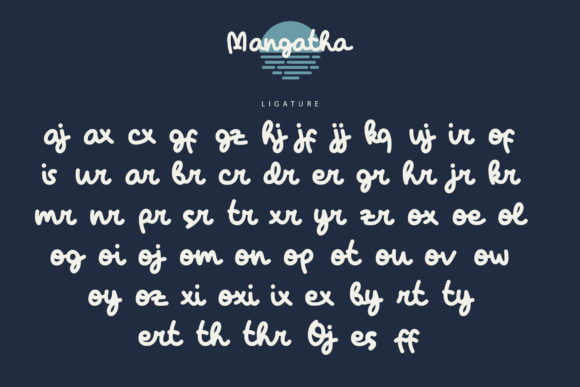 Mangatha Font Poster 10