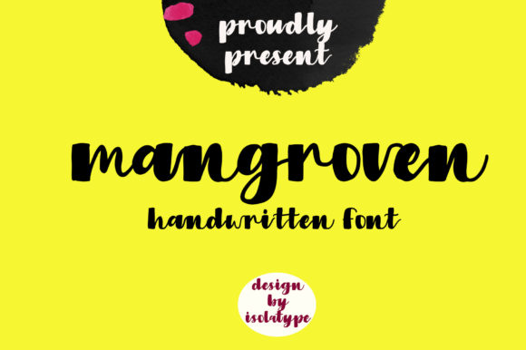 Mangroven Font Poster 1