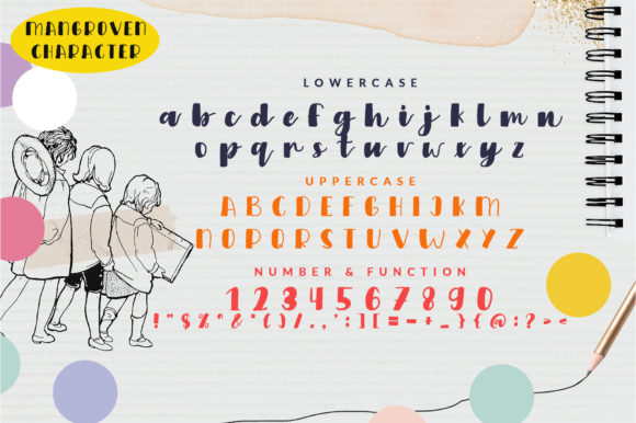Mangroven Font Poster 7