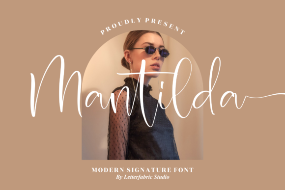 Mantilda Font Poster 1