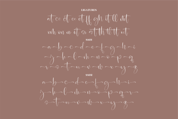 Mantilda Font Poster 14