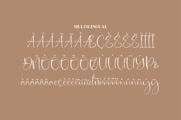 Mantilda Font Poster 15
