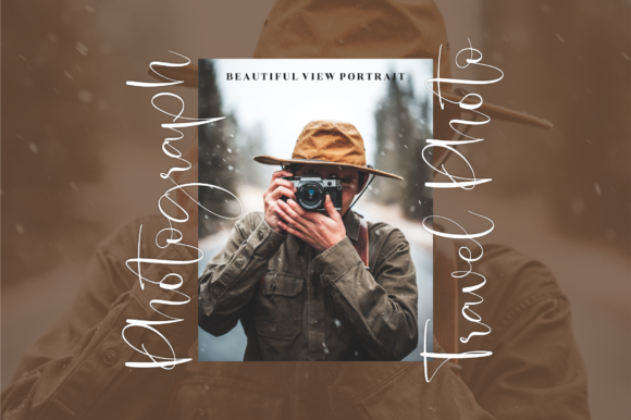 Mantilda Font Poster 5