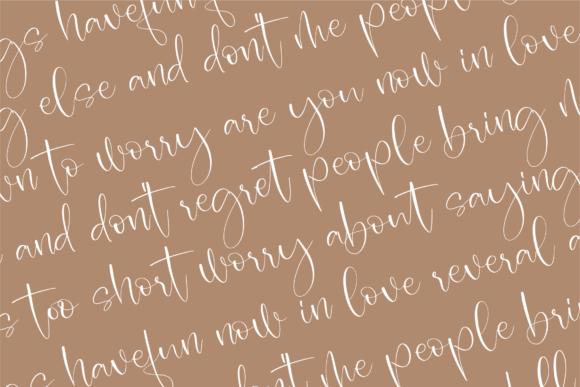 Mantilda Font Poster 8