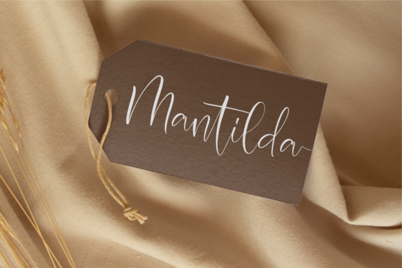 Mantilda Font Poster 9