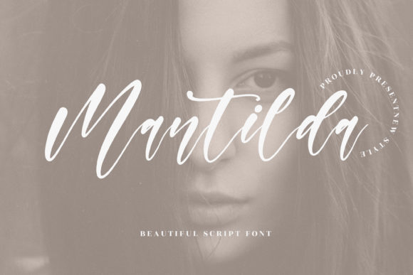 Mantilda Font Poster 1