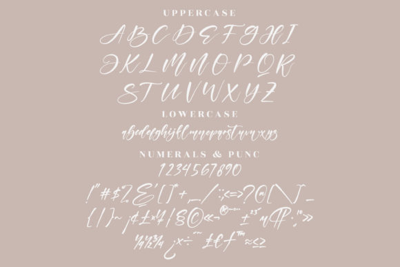 Mantilda Font Poster 13