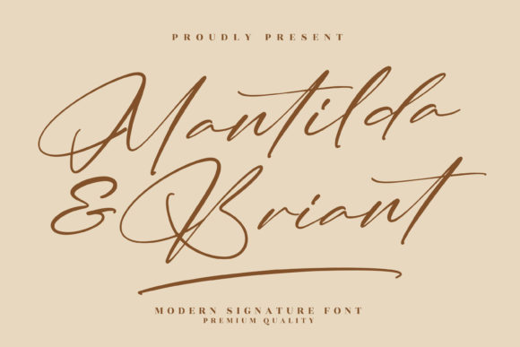 Mantilda & Briant Font