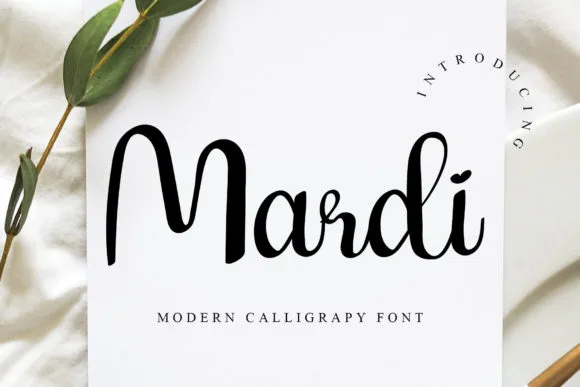 Mardi Font Mardi Font Poster 1