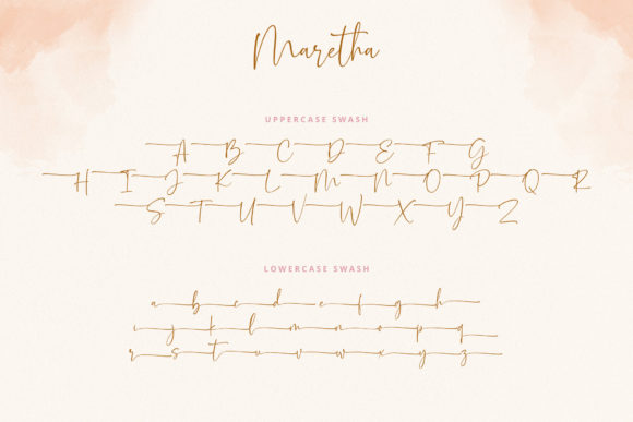 Maretha Font Poster 12