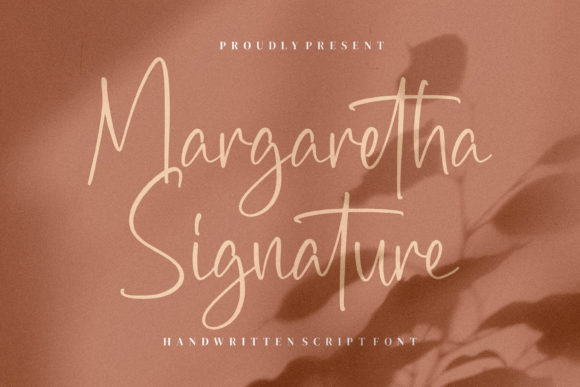 Margaretha Signature Font