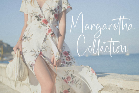 Margaretha Signature Font Poster 6