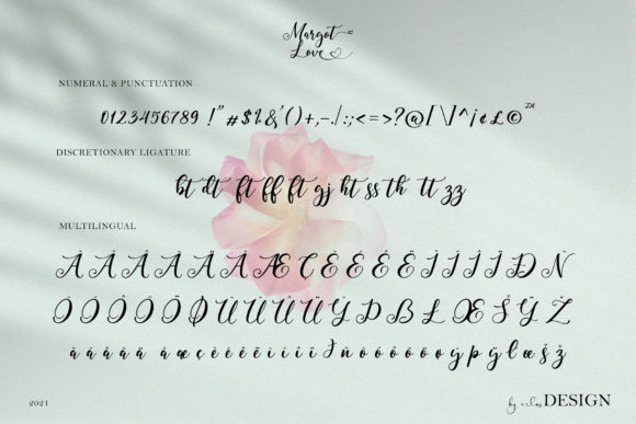 Margot Love Font Poster 16