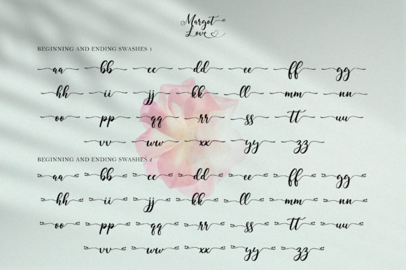 Margot Love Font Poster 17