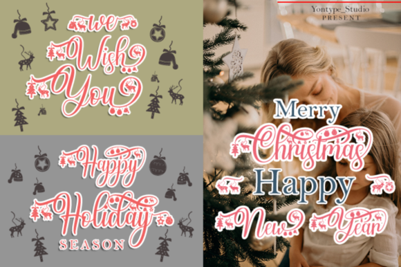 Maria Christmas Font Poster 12