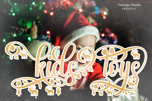 Maria Christmas Font Poster 10