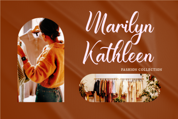 Marina Aliana Font Poster 8