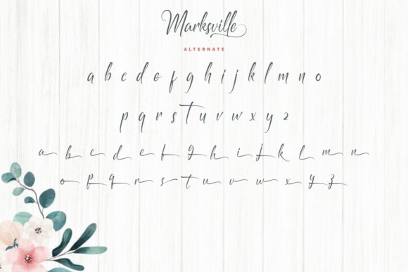 Marksville Font Poster 6